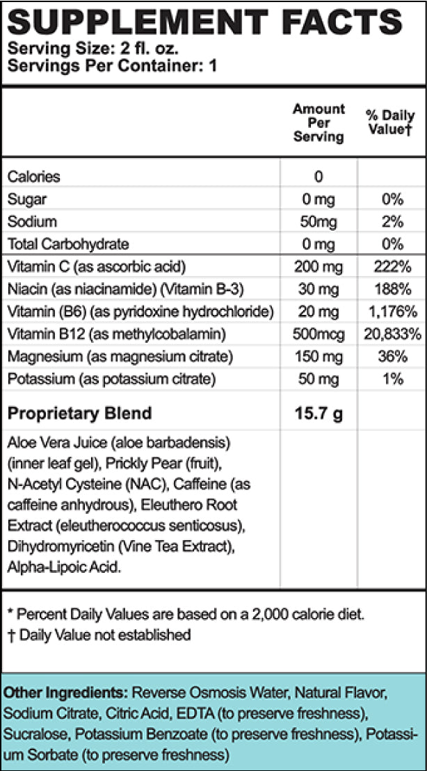 No More Hangover © Prevent & Recover 2oz Drink (4ct)