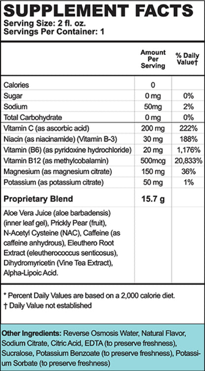 No More Hangover © Prevent & Recover 2oz Drink (4ct)