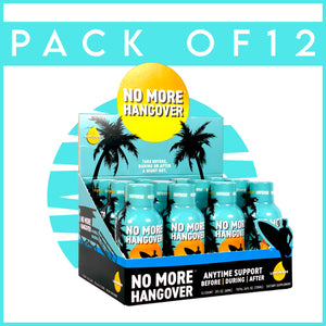 No More Hangover™ Defense & Recovery 2oz Drink (12ct Box)